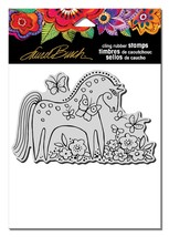 Stampendous Laurel Burch Cling Rubber Stamp Mystical Mare - £15.66 GBP