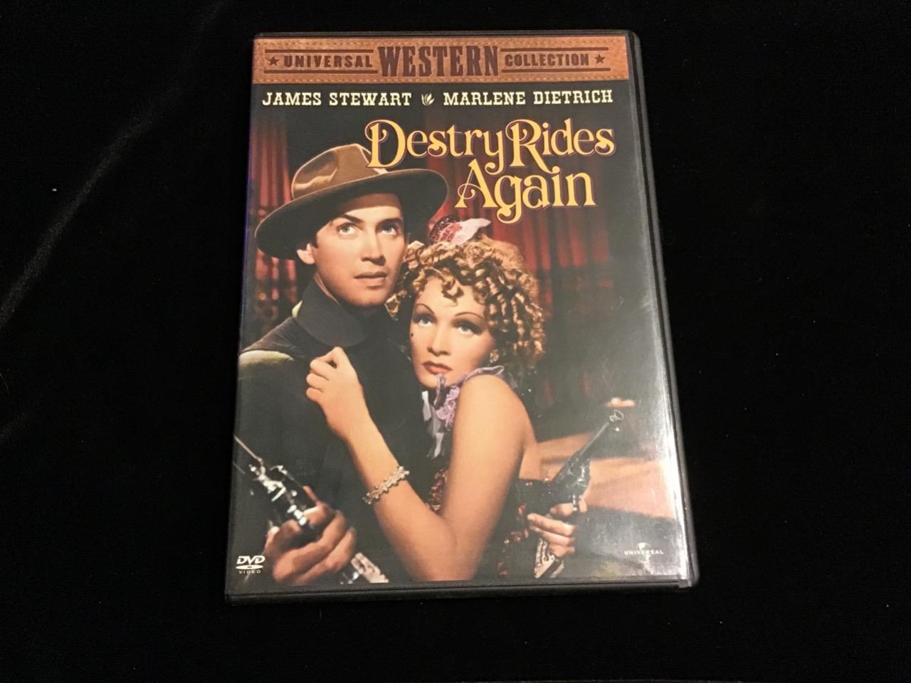 DVD Destry Rides Again 1939 Marlene Dietrich, James Stewart, Irene Hervey - £6.37 GBP