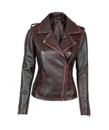 Colorado Womens Chocolate Brown Real Leather Jacket - $129.99