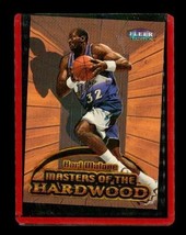 1999-00 Fleer Tradition Masters of the Hardwood Karl Malone 9MH HOF Utah Jazz - £3.90 GBP