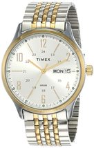 Timex  Analog Silver Dial Men&#39;s Watch - £58.96 GBP
