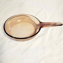 Vintage Corning Visions France Amber Skillet - $643.06 MXN