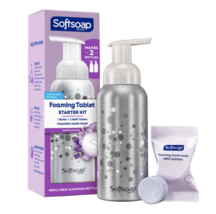 Softsoap Foaming Hand Soap Tablets Starter Kit, Sparkling Lavender - £10.27 GBP