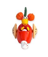 Fraggle Rock 1988 Vintage Disney  Toy Action Figure: Red Fraggle Beet Car - €10,99 EUR