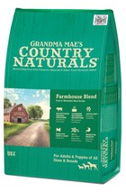 Grandma Mae&#39;s Country Naturals Premium All Natural Dry Dog Food Pork 1ea/4 lb - £23.56 GBP