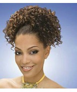 Outre Quick Up-do Straw Curl Hair Drawstring Comb Clip in Hair Piece - £7.48 GBP