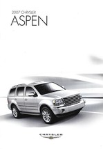 2007 Chrysler ASPEN sales brochure catalog 07 US Limited  - $8.00