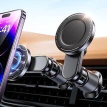 NIYEVN MagSafe Car Mount, 20 Magnets, 360° Rotation, Air Vent Holder - $64.35 MXN NIYEVN MagSafe Car Mount, 20 Magnets, 360° Rotation, Air Vent Holder - $64.35 MXN