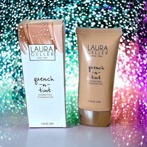 Laura Geller Quench n Tint Hydrating Foundation Medium 1.76 Oz Brand New In Box - £19.45 GBP