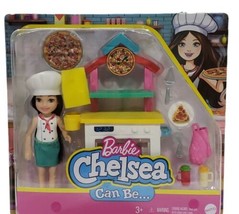 Barbie Chelsea Can Be Pizza Chef Doll Playset Brand New Kids Toy Girls NEW - £12.56 GBP