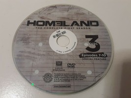Homeland The Complete First Season Disc 3 Episodes 7-10 Dvd No Case Only Dvd - £1.17 GBP