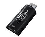 4K Hdmi Video Capture Card, (Full 1080P 60Fps Output) Usb 3.0 Game Captu... - $40.99