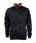 Maryland Ghosted Flag Quarter Zippered Black Pullover Jac... - $69.95+