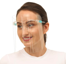10 Pack Protective Glasses Frame Face Shield Visor, Full Facer Guard Mask - £7.47 GBP