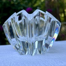 Cristal d&#39;Arques Gigogne Crystal Votive Tea light Taper Candle Holder Vintage - £9.70 GBP