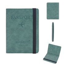 Baellerry 2023 New RFID Men Travel Passport Wallets Name Customized Simple Unise - £48.71 GBP
