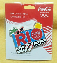 *NEW* - Pin Olympic Games Rio 2016 - Limited edition Coke Badge - Copacabana - £7.81 GBP