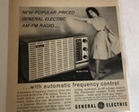 1960 General Electric Vintage Print Ad Advertisement pa14 - £8.75 GBP