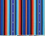 Cotton Aztec Serape Southwestern Stripes Fiesta Fabric Print by the Yard... - $11.95