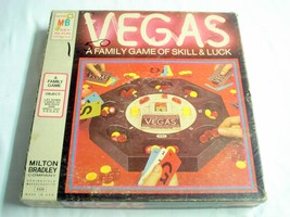 Vegas 1973 Milton Bradley Game of Skill &amp; Luck Complete - £7.85 GBP