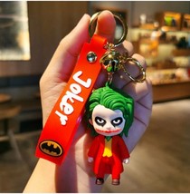Joker from Batman Red Keychain/Bookbag Charm Jewelry Gift USA SELLER - $12.99