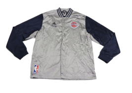 Adidas NBA Authentics Detroit Pistons Anthony Tolliver Game Worn Jacket Mens 3XL - £76.51 GBP