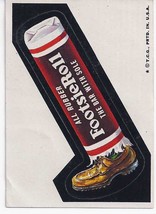  1974/ 6th S TOPPS WACKY PACKAGE STICKER FOOTSIEROLL - $35.76 MXN