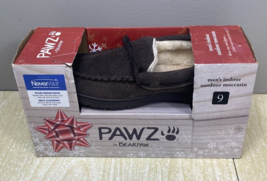 Pawz By Bear Paw Rob Brown Corduroy Indoor/Outdoor Men&#39;s Slippers Size 9 - £13.45 GBP