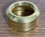 Solid Brass #2 BURNER COLLAR Oil Lamp Replacement Part - £4.59 GBP