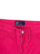 Gap Women&#39;s Legging Jeans Denim Mid-Rise Ankle Stretch Fuschia Pink Size... - £15.81 GBP