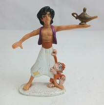 Vintage 1992 Mattel Disney Aladdin  Aladdin &amp; Abu 3&quot; Collectible Figure - £2.16 GBP