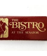 The Bistro Senator Inn Restaurant Hotel Matches Box Augusta Maine Vintag... - $28.01 CAD