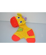 Bright Starts Giraffe Yellow Plush Snuggle Teether Crinkle Baby Activity... - $9.00