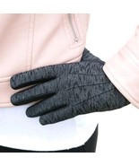 Isotoner Women&#39;s Space Dye Spandex Gloves Black S/M - €21,39 EUR