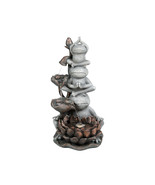 Jeco 31 in. Yoga Frogs Fountain with LED Light - $454.87 CAD