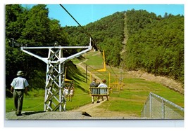 Mt. Harrison Gatlinburg Ski Resort Tennessee Unused Postcard - $4.94