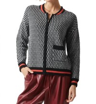 Zaket &amp; Plover zip front check sweater in Black Check - £91.12 GBP