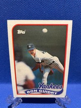 1989 Topps - #255 Ron Guidry - £15.58 GBP