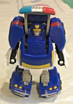 Playskool Heroes Transformers Rescue Bots Chase the Police Bot 3.5&quot; - £3.94 GBP