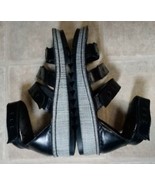 Women&#39;s NAOT Black Gladiator Sandals Leather EU 39 Size 8 (Bin C) - $60.85 CAD