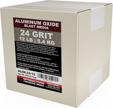 12 Lbs Of Coarse Premium Long-Lasting Sand Blasting Media, 24 Aluminum O... - $51.93