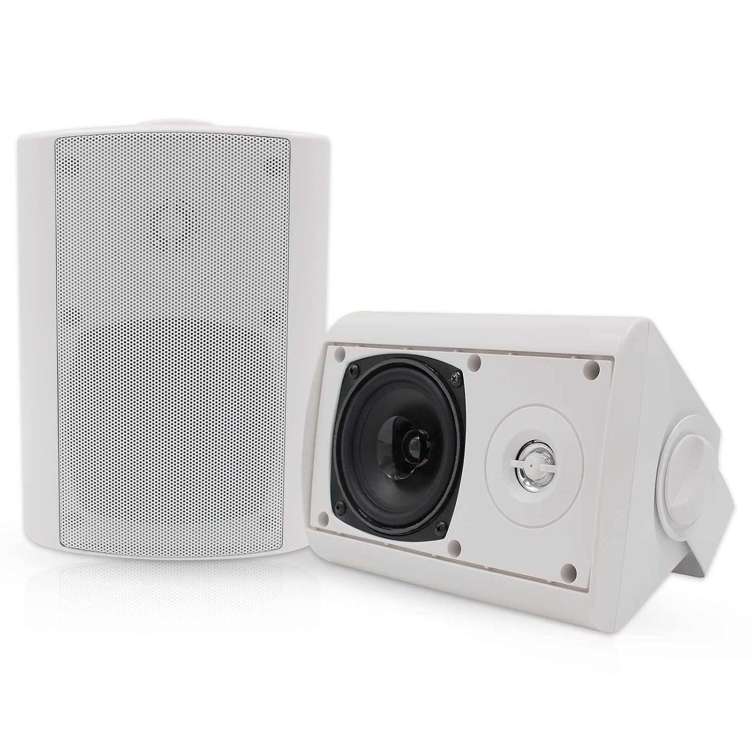 Indoor Outdoor Speakers Waterproof Wired 200 Watt With Powerful Bass,Wall Mount