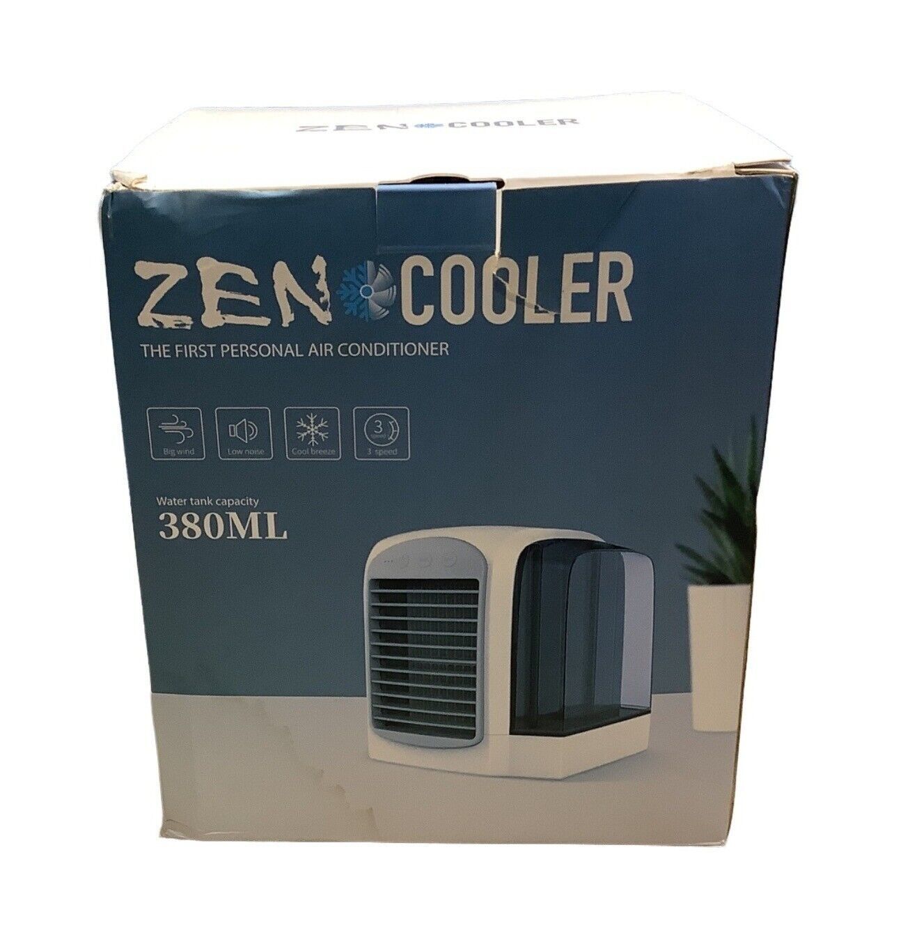 Zen Cooler Portable Personal Air Conditioner 380ML WTF10 Portable
