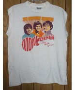 The Monkees Concert Tour Muscle Shirt Vintage 1986 Anniversary Single St... - $109.99