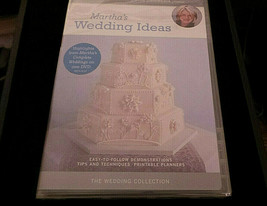 unopened Martha Stewart Wedding Ideas DVD sealed Special Features; Favors 2005 F - £6.28 GBP
