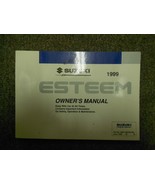 1999 Suzuki Esteem Usine Propriétaires Manuel OEM 99 Concessionnaire Neuf - $83.29 CAD