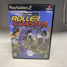 Theme Park Roller Coaster (Sony PlayStation 2, 2000) PS2 CIB - £7.63 GBP