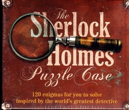 The Sherlock Holmes Puzzle Case Game 120 Enigmas to Solve NEW SEALED - £4.60 GBP