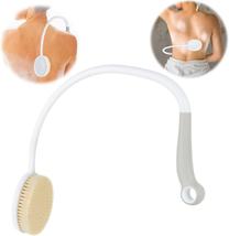 Back Bath Brush Long Handle for Shower, Curved Back Scrubber for the Elderly, Di - £17.68 GBP