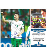 Robbie Keane signed Republic of Ireland soccer 8x10 photo proof Beckett ... - £85.65 GBP